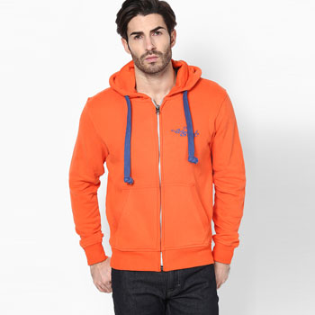 Solid Orange Sweatshirt